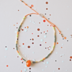 Bracelet Paulette perle en verre filé bijoux artisanaux 12