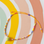 Bracelet Paulette perle en verre filé bijoux artisanaux 28
