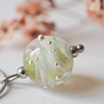 Collier Galaxie perle en verre filé bijoux artisanaux 25