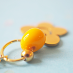 collier paulette goutte perle verre filé bijoux fun coloré pampille