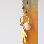 collier paulette goutte perle verre filé bijoux fun coloré pampille