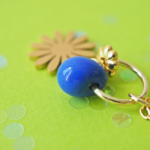 collier paulette goutte perle verre filé bijoux fun coloré pampille