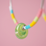 créoles boucles d'oreilles paulette goutte perle verre filé miyuki rocaille