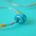 créoles boucles d'oreilles paulette goutte perle verre filé miyuki rocaille