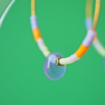 créoles boucles d'oreilles paulette goutte perle verre filé miyuki rocaille