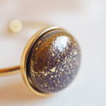 bague emma perle en verre filé iris