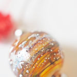 créoles boucles d'oreilles galaxie perles en verre filé argent