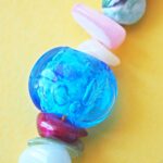 collier summer perle verre file poisson ocean ete nacre coquillage plage vacance createur artisan fait main cs4 (3)