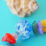 creoles boucles oreilles CR1 summer perle verre file poisson ocean ete nacre coquillage plage vacance createur artisan fait main (1)