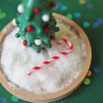 cloche noel hiver bonhomme de neige sapin neige coton decoration verre (15)