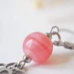 bijoux gloria boucles oreilles printemps pampille verre creation artisanales fleurs (4)
