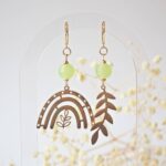 bijoux gloria boucles oreilles printemps pampille verre creation artisanales fleurs (87)