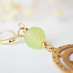 bijoux gloria boucles oreilles printemps pampille verre creation artisanales fleurs (90)