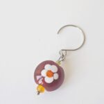 boucles oreilles printemps verre perles pierres creation artisanal verrier bijoux couleur fleur (16)