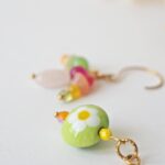 boucles oreilles printemps verre perles pierres creation artisanal verrier bijoux couleur fleur (18)