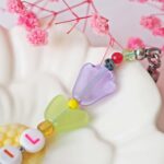 printemps bijoux verre pierre fleurs couleur fun carotte mouton tulipe occinelle creatrice verrier artisanal creation original bracelet (21)