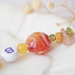 printemps bijoux verre pierre fleurs couleur fun carotte mouton tulipe occinelle creatrice verrier artisanal creation original bracelet (25)