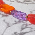 Faustine philomene artisan verrier murano verre perles bijoux original galets bracelet (3)