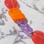 Faustine philomene artisan verrier murano verre perles bijoux original galets bracelet (4)