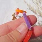 Faustine philomene artisan verrier murano verre perles bijoux original galets bracelet (6)