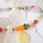 bijoux printemps perle verre artisanal original couleur (61)
