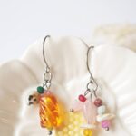 chezphilomene bijoux verre artisanal printemps asymetrique boucles oreilles creation (4)