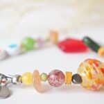 chezphilomene bijoux verre artisanal printemps asymetrique bracelet creation wow tulipe (5)