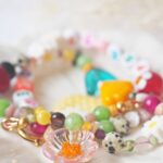 chezphilomene bijoux verre artisanal printemps collier creation fleurs tulipe (9)