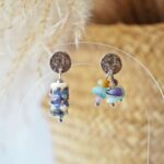 chezphilomene bijoux verre perles artisanales été summer marin filé boucles oreilles (1)
