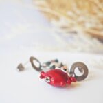 chezphilomene bijoux verre perles artisanales été summer marin filé boucles oreilles crabes (1)