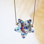 chezphilomene bijoux verre perles artisanales été summer marin filé boucles oreilles etoile mer coquillage (31)