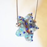 chezphilomene bijoux verre perles artisanales été summer marin filé boucles oreilles etoile mer coquillage (32)