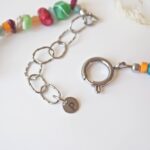 chezphilomene bijoux verre perles artisanales été summer marin filé collier pendentif (26)