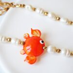 chezphilomene bijoux verre perles artisanales été summer marin filé collier pendentif poisson culture (17)