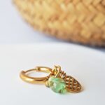 chez philomene bijoux verre filé boucles oreilles paulette creatrice artisanal ananas (1)