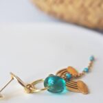 chez philomene bijoux verre filé boucles oreilles paulette creatrice artisanal bleu arc ciel (3)