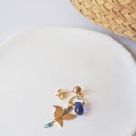 chez philomene bijoux verre filé boucles oreilles paulette creatrice artisanal colombe oiseau bleu (3)