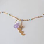 chez philomene bijoux verre filé bracelet paulette creatrice artisanal violet confetti (2)