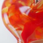 chez philomene bijoux verre filé collier coeur creatrice artisanal rouge (3)