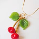 chez philomene bijoux verre filé creation originales artisanales cerises fruits collier (18)