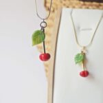 chez philomene bijoux verre filé creation originales artisanales cerises fruits collier (22)