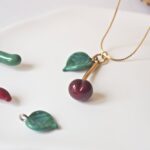 chez philomene bijoux verre filé creation originales artisanales cerises fruits collier (36)