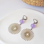 chez philomene gloria boucles oreilles asymetriques verre bijoux filé artisanal creation rochelle or doré argent acier (2)