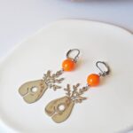 chez philomene gloria boucles oreilles asymetriques verre bijoux filé artisanal creation rochelle or doré argent acier (5)
