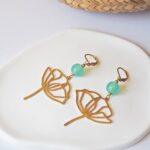 chez philomene gloria boucles oreilles asymetriques verre bijoux filé artisanal creation rochelle or doré argent acier (8)