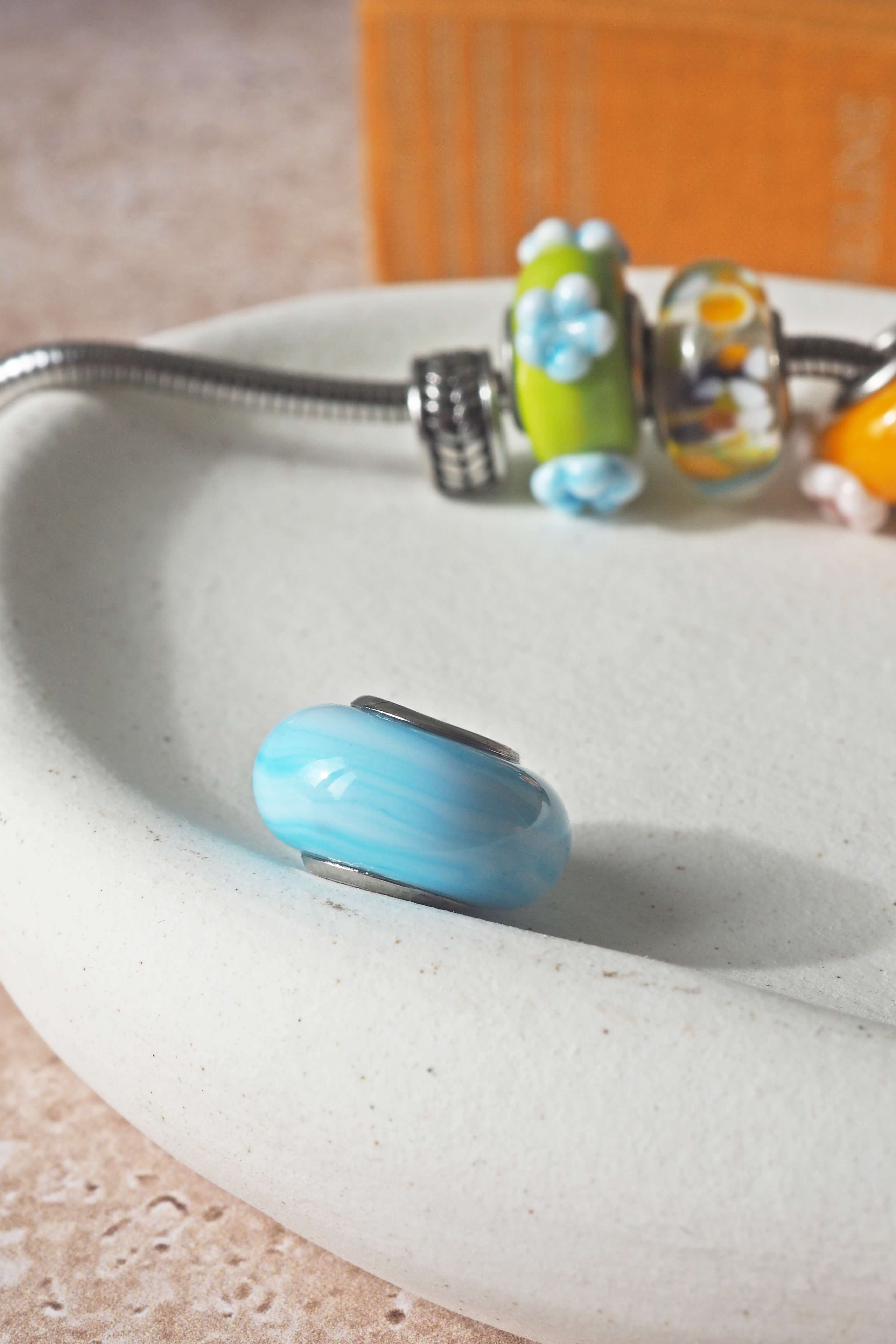 chezphilomène perle verre unité grand trou pandora bracelet murano bijou artisanat (10)