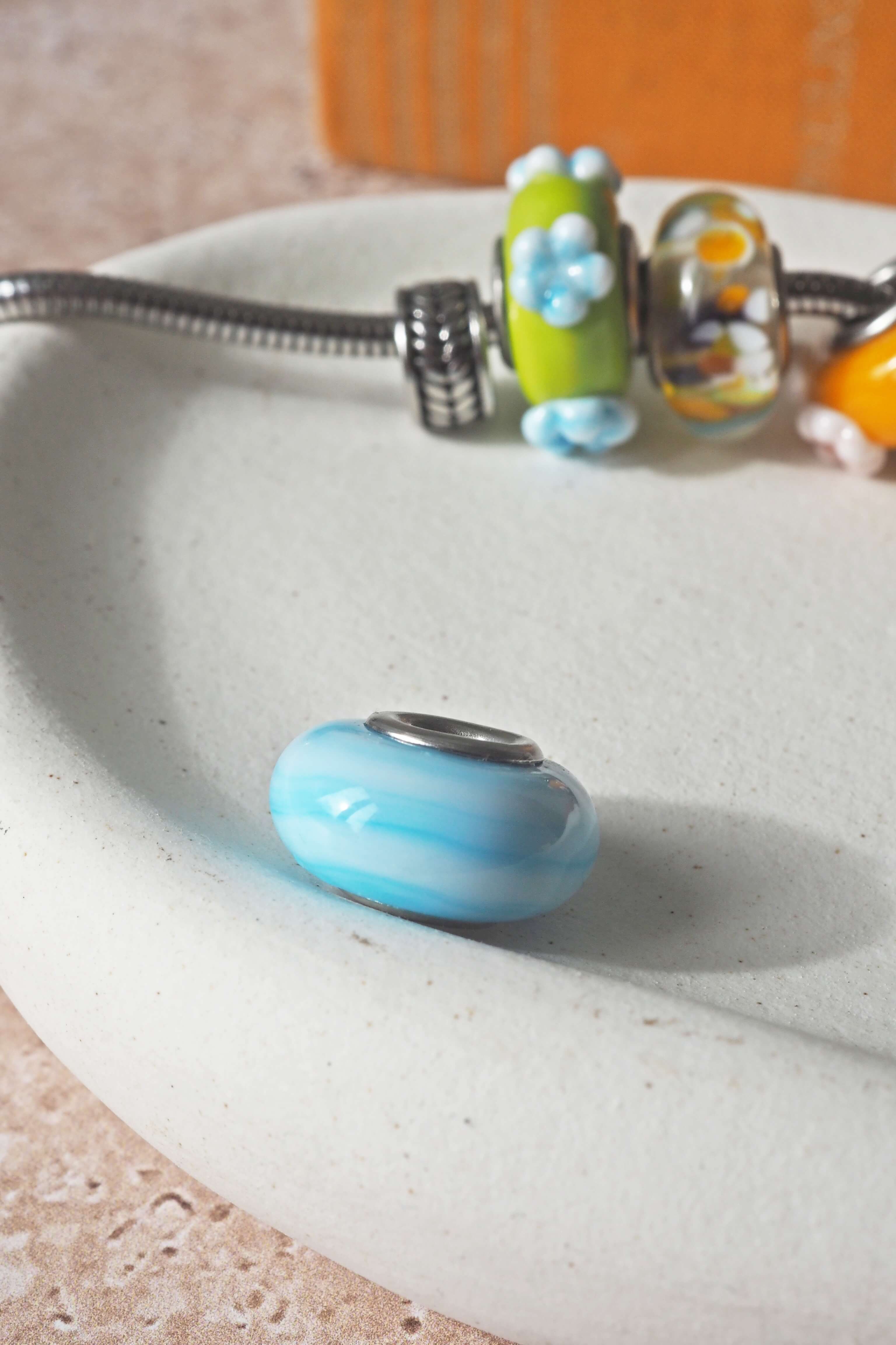 chezphilomène perle verre unité grand trou pandora bracelet murano bijou artisanat (11)