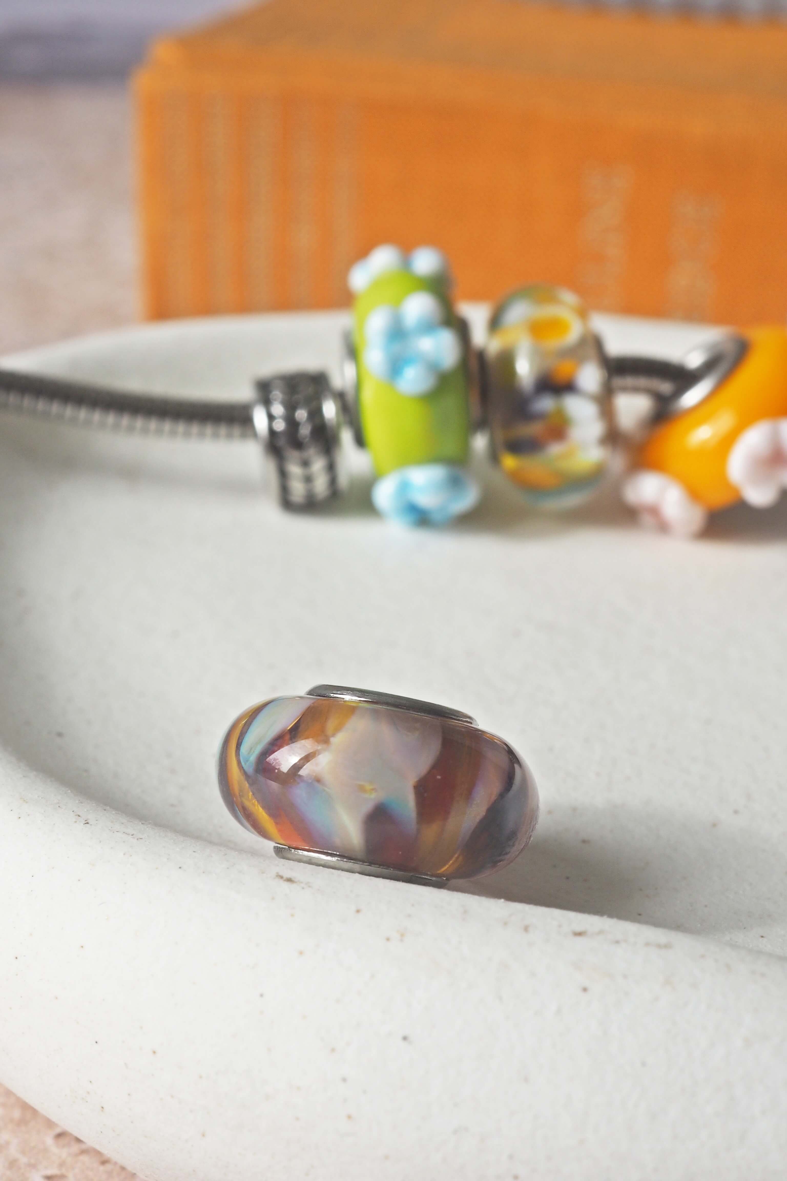 chezphilomène perle verre unité grand trou pandora bracelet murano bijou artisanat (16)