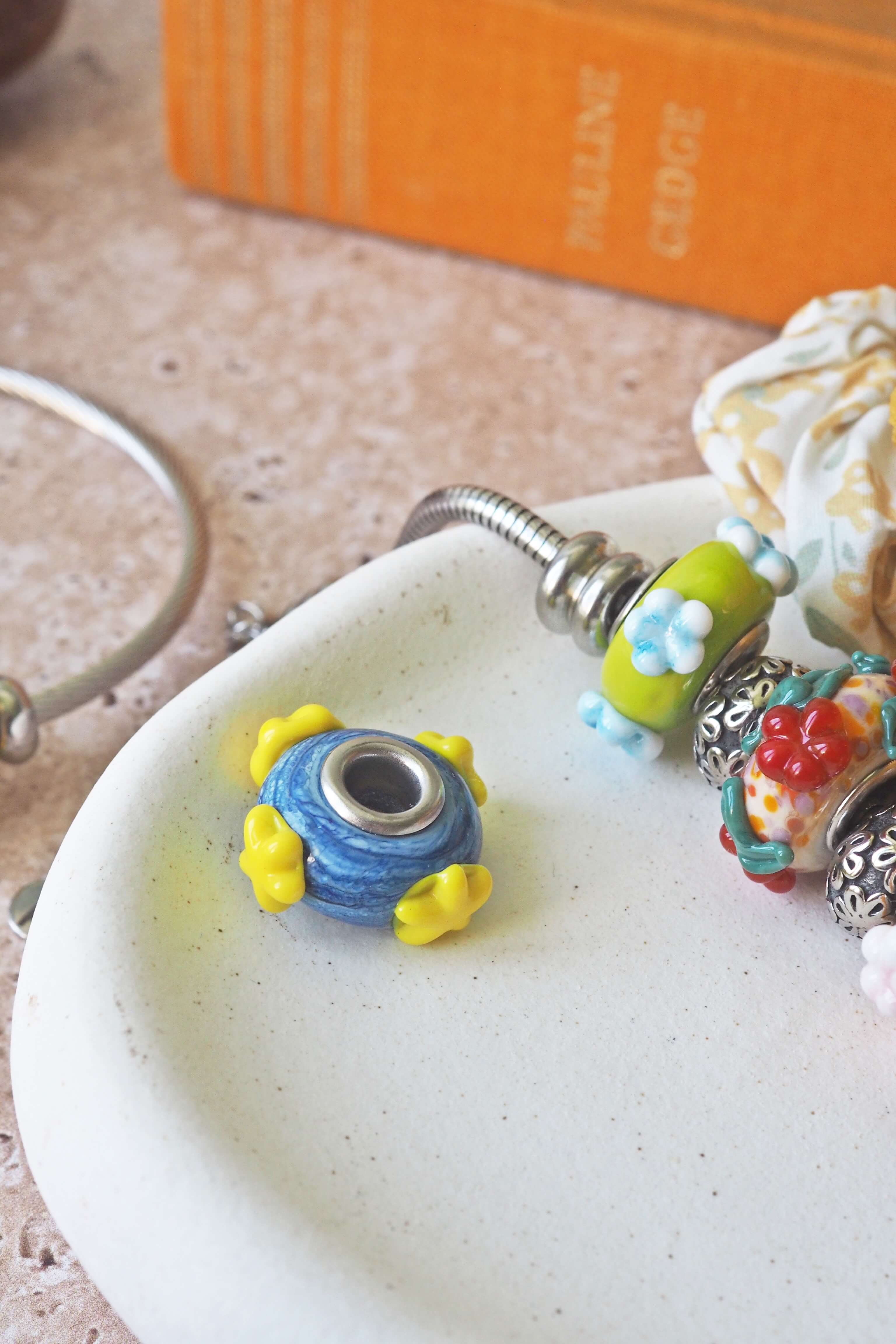 perle verre sertie pandora murano philomène filé bijoux bracelet créatrice france (43)