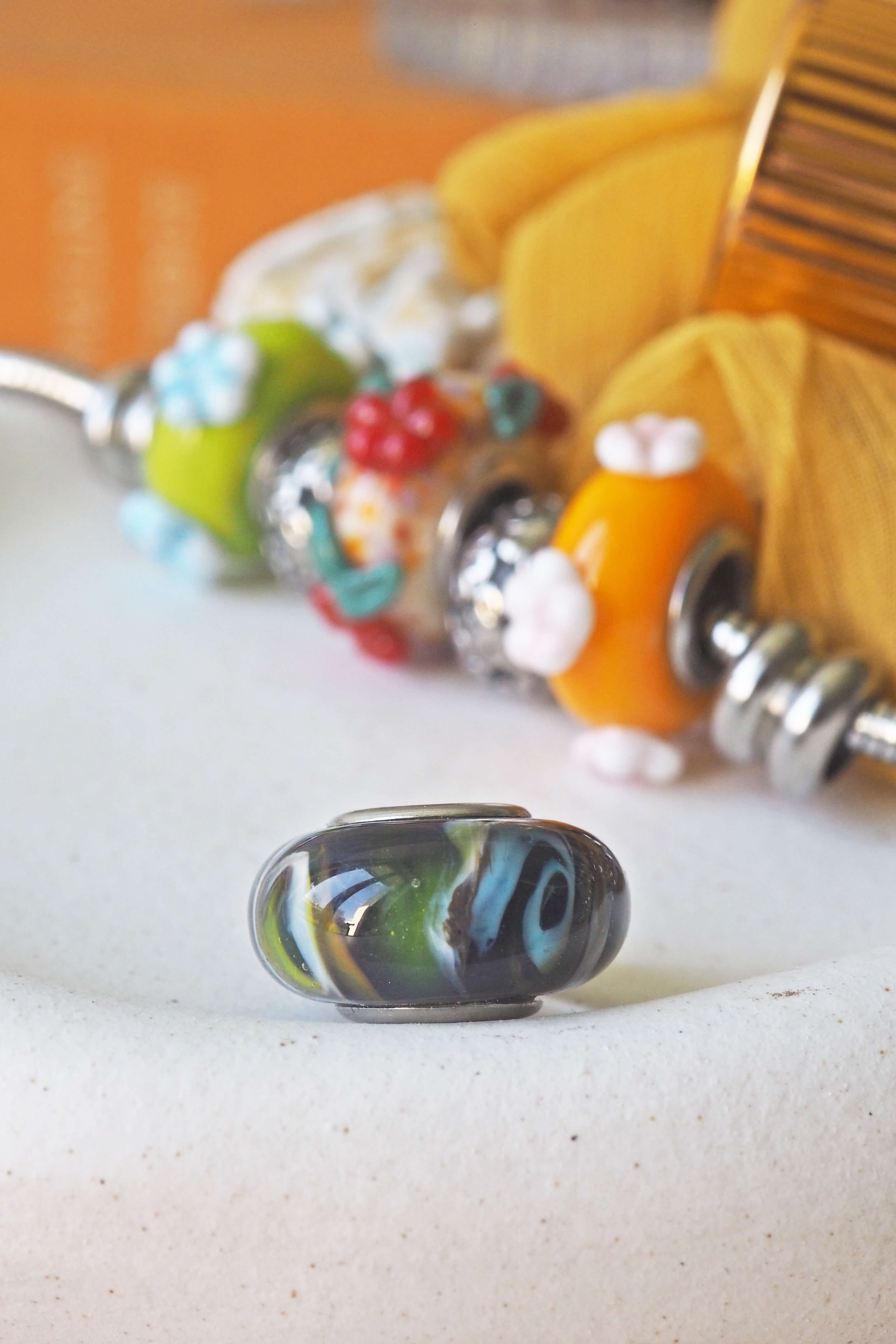 perle verre sertie pandora murano philomène filé bijoux bracelet créatrice france (56)